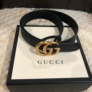 Gucci double G belt size 85
